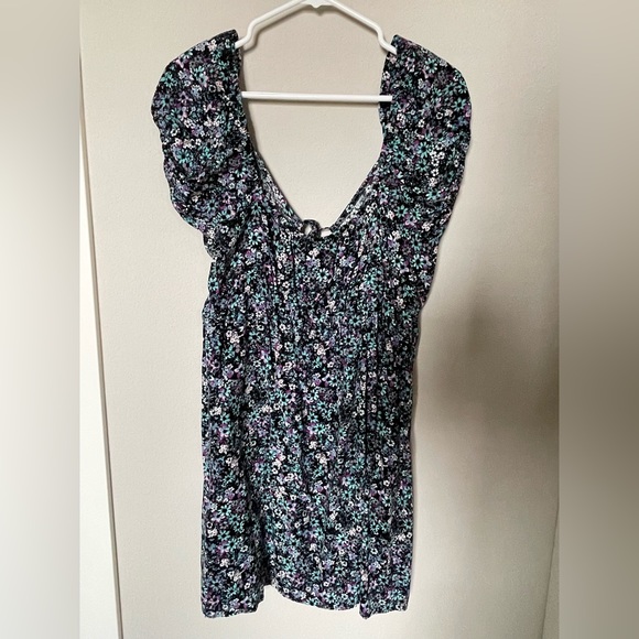 Women’s / Junior’s SO Floral Mini Sun Dress Size XL - Picture 2 of 8